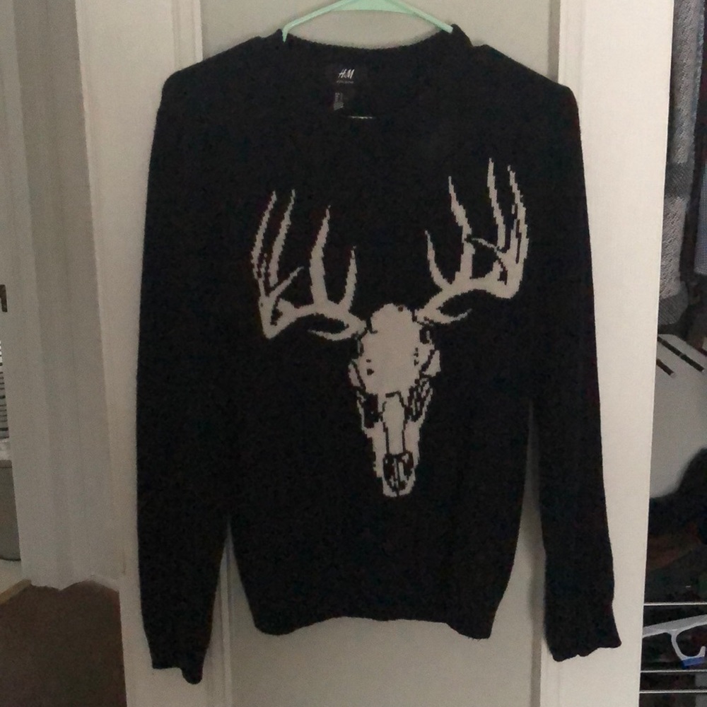 Deer skull sweater